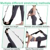 WUSJCOF Yoga Stretch Strap for Plantar Fasciitis, Achilles Tendonitis, Adjustable