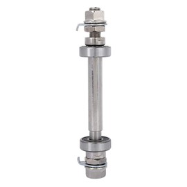 Wheel Hub Axle, Cycle Cycling Spindle Front Rear Solid Shaft Lever Bike Repair Tool Accessories Metal Hollow Skewer Quick Release Bearing for MTB Road Mountain Bicycle Auto Maintenance Upgrades(Front)