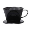Kalita #04013 Coffee Dripper for 1 to 2 People, Black,