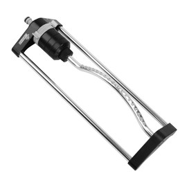 Lawn Sprinkler, Metal Oscillating Sprinkler with 18 Hole Brass Nozzles, Spray Range Control System Covers up to 3,600 Ft, for Lawn, Garden & Agricultural