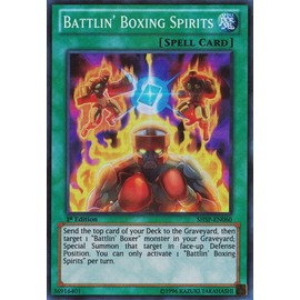 YU-GI-OH! - Battlin39; Boxing Spirits (SHSP-EN060) - Shadow Specters - 1st Edition - Super Rare