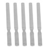 10pcs Stainless Steel Nail File 4 Sides Nail File Fine