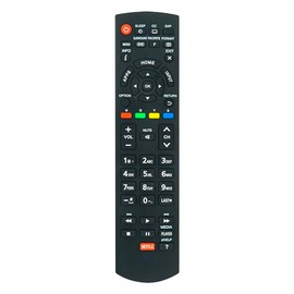 N2QAYB000828 Replace Remote Control fit for Panasonic LCD HDTV TC-L50E60 TC-L58E60 TC-L65E60 TC-L42EW60 TC-L42E60 TC-50LE64 TC-58LE64, Sub Remote N2QAYB000839