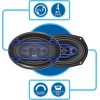 Jensen JS6904 4-Way 6"x9" Car Speakers | 200 Watts Peak