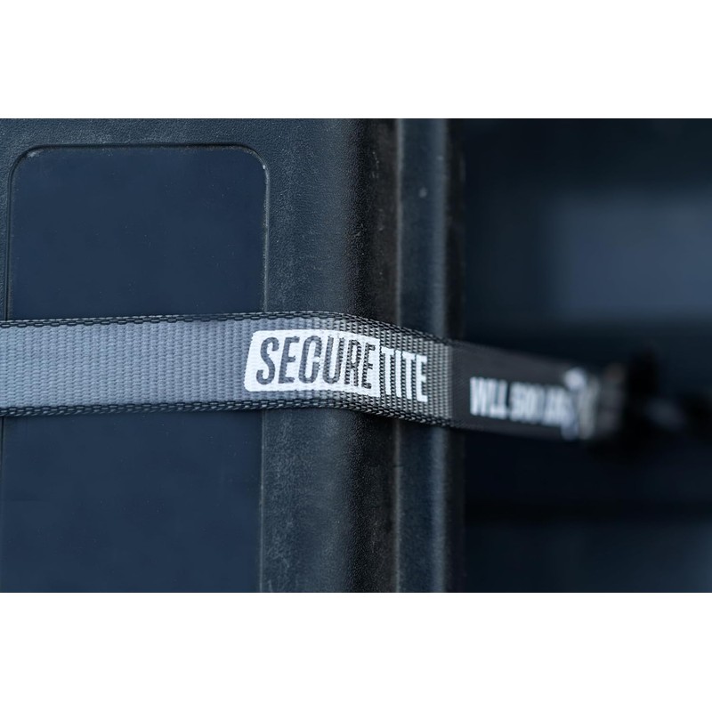 Secure Tite 4-Pack Ratchet Straps, 1' x 12', Vinyl Coated