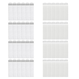 Onezebra 24 Pairs (48 Strips) Picture Hanging Strips, Wall Hanging Strips for Photo Frames, Posters, and Canvas, No Nails Needed, Easy Mounting and Removal, Damage-Free Wall Fastener Tape (19 * 92mm)