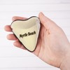 Myrtle Beach Shark Tooth Magnet, Collectible Travel Souvenir Keepsake, 3.37