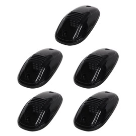 cciyu 5pcs 9LED Smoke Lens Blue Led Cab Marker Lights Assembly Roof Marker Running Lights For Dodge For Ram 2500 3500 4500 2003-2017 Truck SUV Pickup