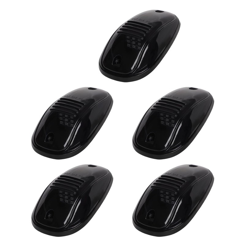 cciyu 5pcs 9LED Smoke Lens Blue Led Cab Marker Lights
