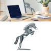 Metal Horse Statue Unique 3D Design Iron Decorative Running Horse