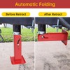 Fixirons 6'' Trailer Tongue Automatic Fold-Up Jack Foot Plate for