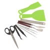 12 Pcs Vinyl Weeding Tools Set Scissors Tweezers Ruler Shovel
