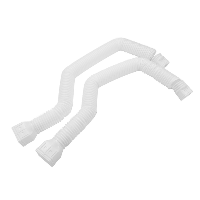 2 Set Gutter Downspout Extension Flexible 21in to 58in Drainage