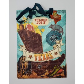 Trader Joes Reusable Grocery Shopping Tote Bag (Texas) | Trader Joes Bags