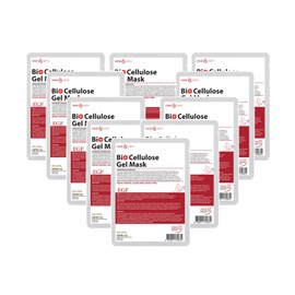 Dear & Derm Bio Cellulose Gel Mask, Skincare Face sheet mask, Facial sheet mask - EGF x 10 sheets