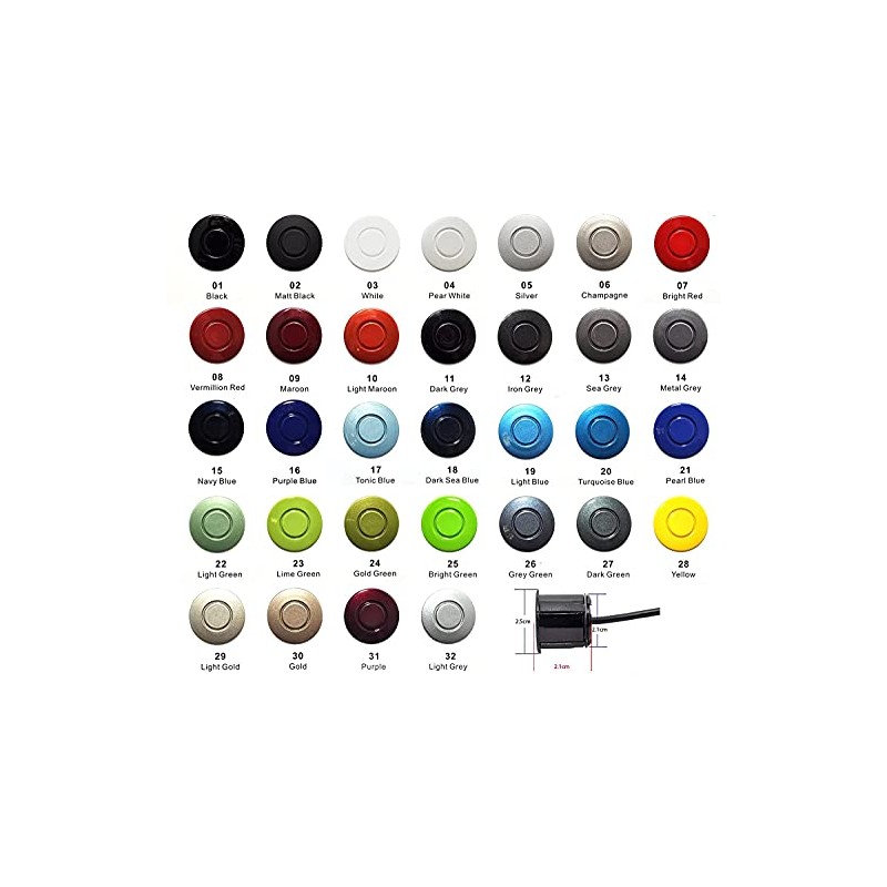 CISBO SB397 Parking Reverse Sensors Audio Buzzer Alarm Canbus Kit,