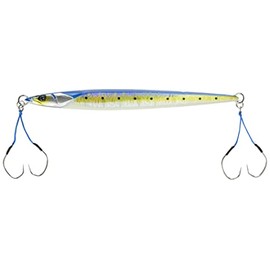 JACKALL Bumble's Jig, Semi-Long, 6.3 oz (180 g), Sakuramas Special Sardine Globery