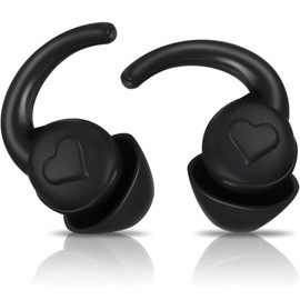 High Fidelity Ear Plugs for Sleep, 18db Noise Cancelling Earbuds, in Ear Earplugs for Travel Essential, Noise Reduction, Festival & Hearing Protection Ear Plugs (Black)