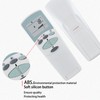 CLVIZCXOM 6711A90032S 6711A90032L Akb73195706 Air Conditioner Remote Control Replacement for