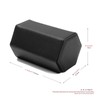 Oirlv B01901 Watch Case, 2 Pieces, PU Leather, Mini, Portable,