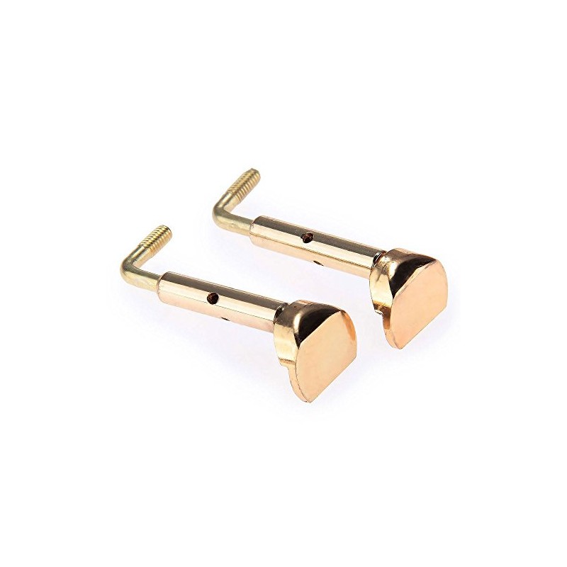 Pair of 4/4, 3/4 Size Violin Chinrest Chin Rest Clamp