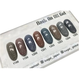 NashlyNails ICEGEL Flash On/Off Gel Polish 1198-1205 (1202)
