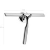 Ettori Shower Squeegee Clear Glass Wall Cleaner Stainless Steel with