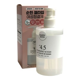 Happy Bath PH 4.5 Mildly Acidic Rose Gel Feminine Cleanser 300ml / 해피바스 PH 4.5 약산성 로즈 젤 여성청결제 300ml