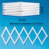 SKOLOO Accordion Wall Hanger, Modern Expandable Coat Rack Wall Mounted,