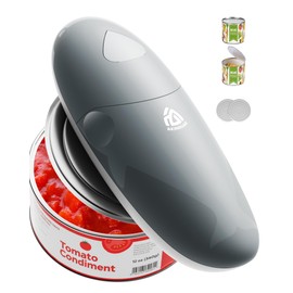 Akinguar Electric Can Opener, One Touch Automatic Can Opener, Electric, Automatic 360° Rotation & Automatic Stop, Can Opener for All Can Sizes for Seniors and Children