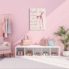 Framed Exquisite Poster, Pink Bow & Inspirational Bible Verse God