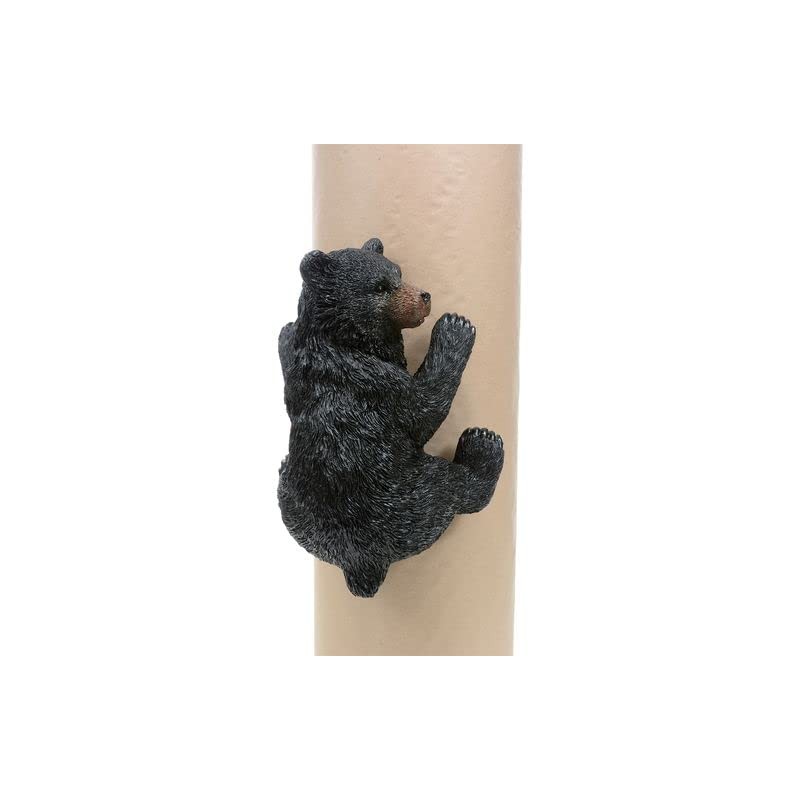 Black Forest Décor Climbing Bear Tree/Post Wall Hanging Sculpture