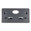 DNA MOTORING LP-HO1068128 Front License Plate Mounting Bracket Compatible with