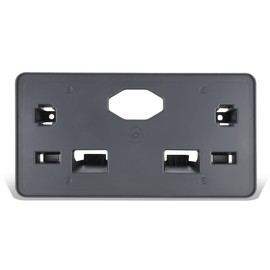 DNA MOTORING LP-HO1068128 Front License Plate Mounting Bracket Compatible with 19-21 Honda HR-V EX/EX-L/LX, Excludes Sport, Touring Models