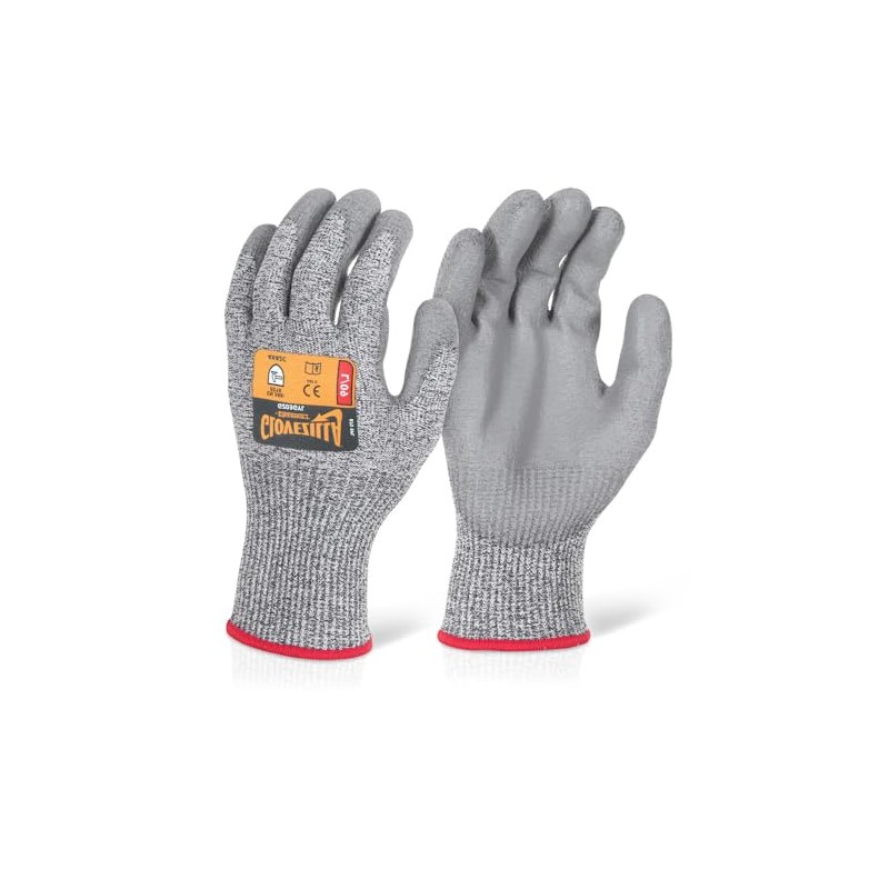 Beeswift Glovezilla PU Palm Coated Glove Cut Proof/Tear Resistance Safety