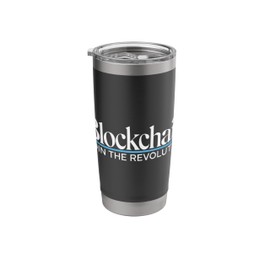 Blockchain Technology Cryptocurrency Day Trader Crypto Stainless Steel Insulated Tumbler