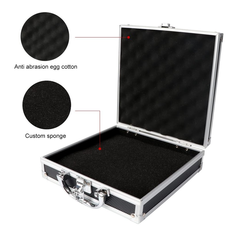 JoyFan Mini Aluminium Flight Case for Measuring Devices, Robust Carry