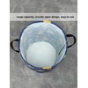 QUEENLALA Large Storage Basket,Laundry Hamper/Bathroom/Home Decor/Collapsible Round Storage Bin,Boys and