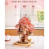 Rolife DIY Miniature House Kits Sakura Tree House 12" 3D