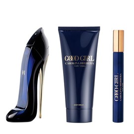 Carolina Herrera Good Girl Gift Set - Eau de Parfum (2.7 & 0.34 Fl Oz) + Body Lotion (3.4 Fl Oz)