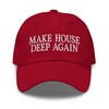 Make House Deep Again Dad Hat - Funny House Music