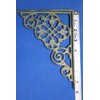 Cast Iron Old World Dutch Design Decorative Shelf Bracket Bronzed