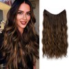 RPAEOY Hair Extensions, Long Wavy 20 Inch (51 cm), Invisible