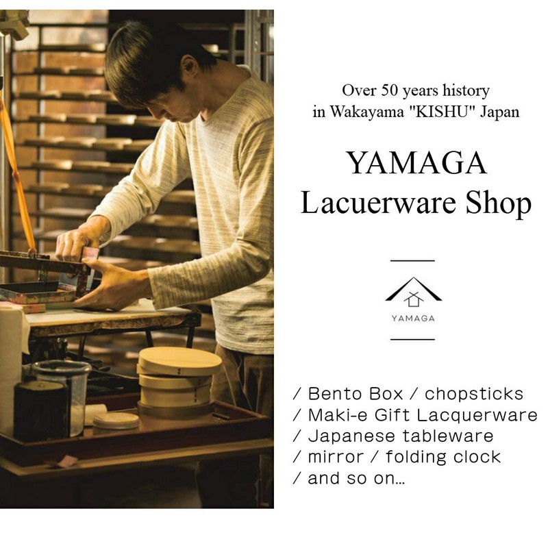 Yamaka Lacquerware Shop Nail Clipper Sai Picture Lacquer in Paulownia