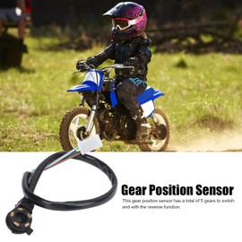 Akozon Gear Position Sensor Gear Sensor Quad Gear Position Sensor, High Sensitivity Gear Position Sensor 5-Wire Replacement for JD100 Chinese Go Kart ATV Quad 4 Wheeler 50cc 70cc 90cc 110cc 125cc
