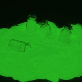Glow in The Dark Pigment,Phosphorescent Glow Powder,3.52 Ounce (100 g),Water Based (Green) (Green)