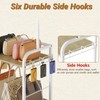 Tall Purse Organizer with Practical Purse Hanger, Floor-Standing Purse Rack