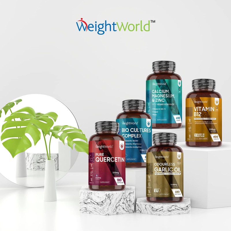 Garlic Capsules Odourless High Strength 45,000mg – 180 Softgels (Upto