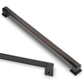 Asidrama 6 Pack 10 Inch(256mm) Oil Rubbed Bronze Kitchen Cabinet Handles Cabinet Pulls Kitchen Cabinet Hardware for Cupboard Drawer Pulls