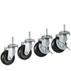 HZHMPN Heavy Duty Casters (1/4-20 Thread) - Set of 4